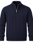 Como Cable Quarter Zip