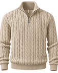 Como Cable Quarter Zip