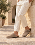 The Ravello Suede Clog