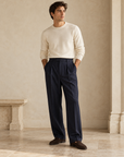Milano Pinstripe Trousers