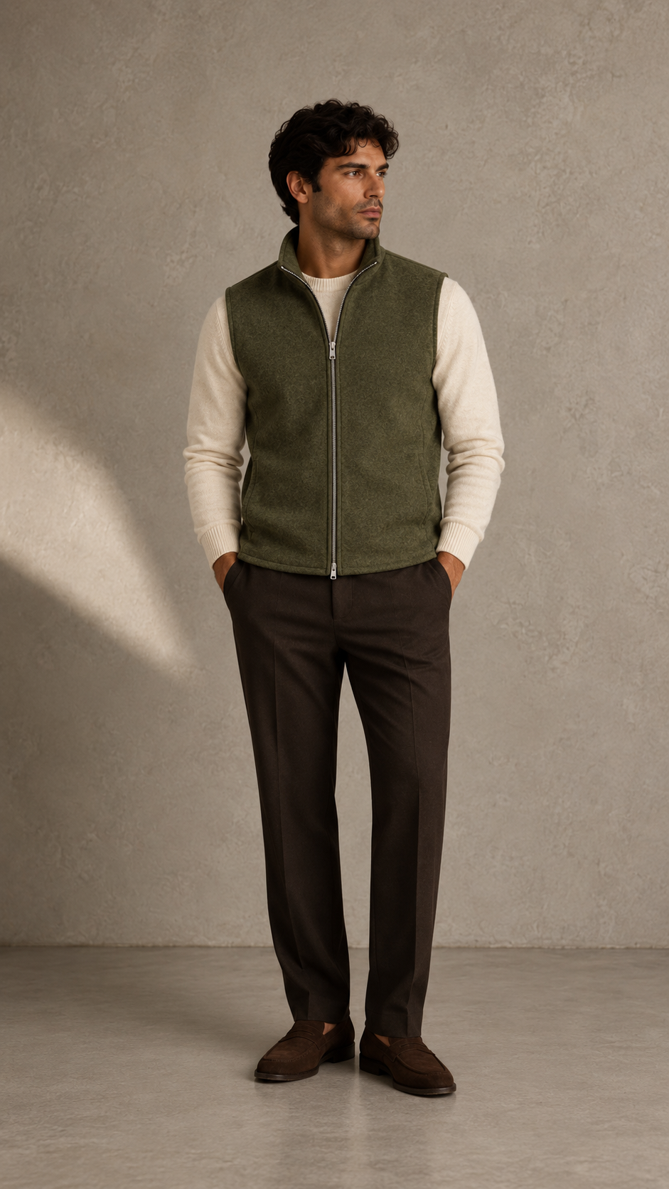 The Cortina Wool Gilet
