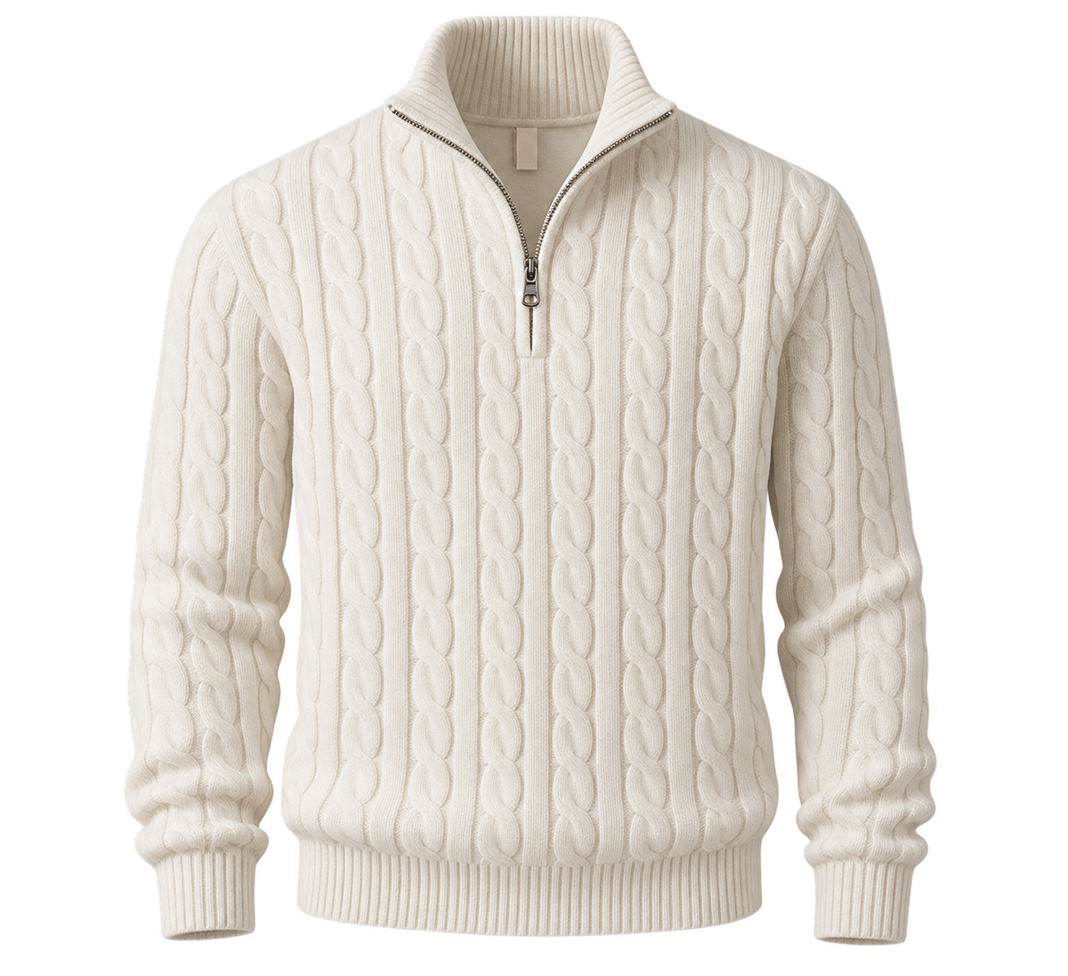 Como Cable Quarter Zip