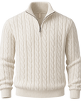 Como Cable Quarter Zip