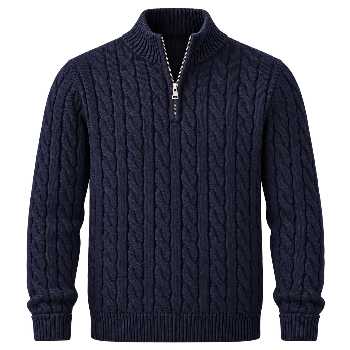 Como Cable Quarter Zip