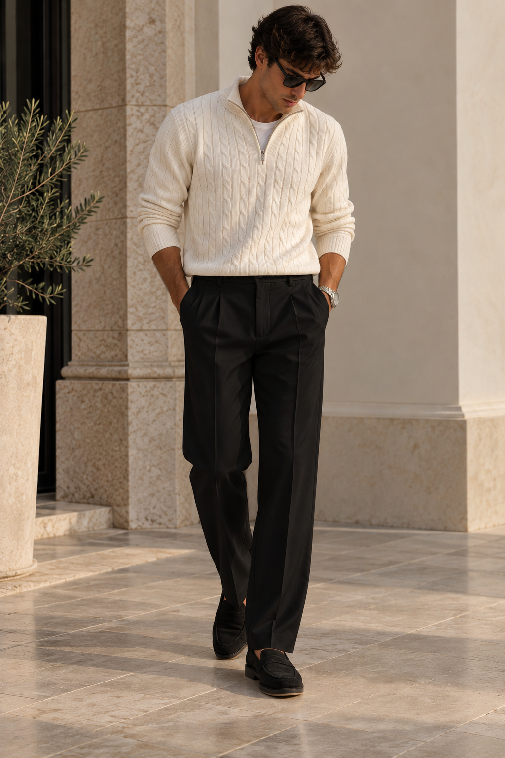 Milano Pleated Trousers