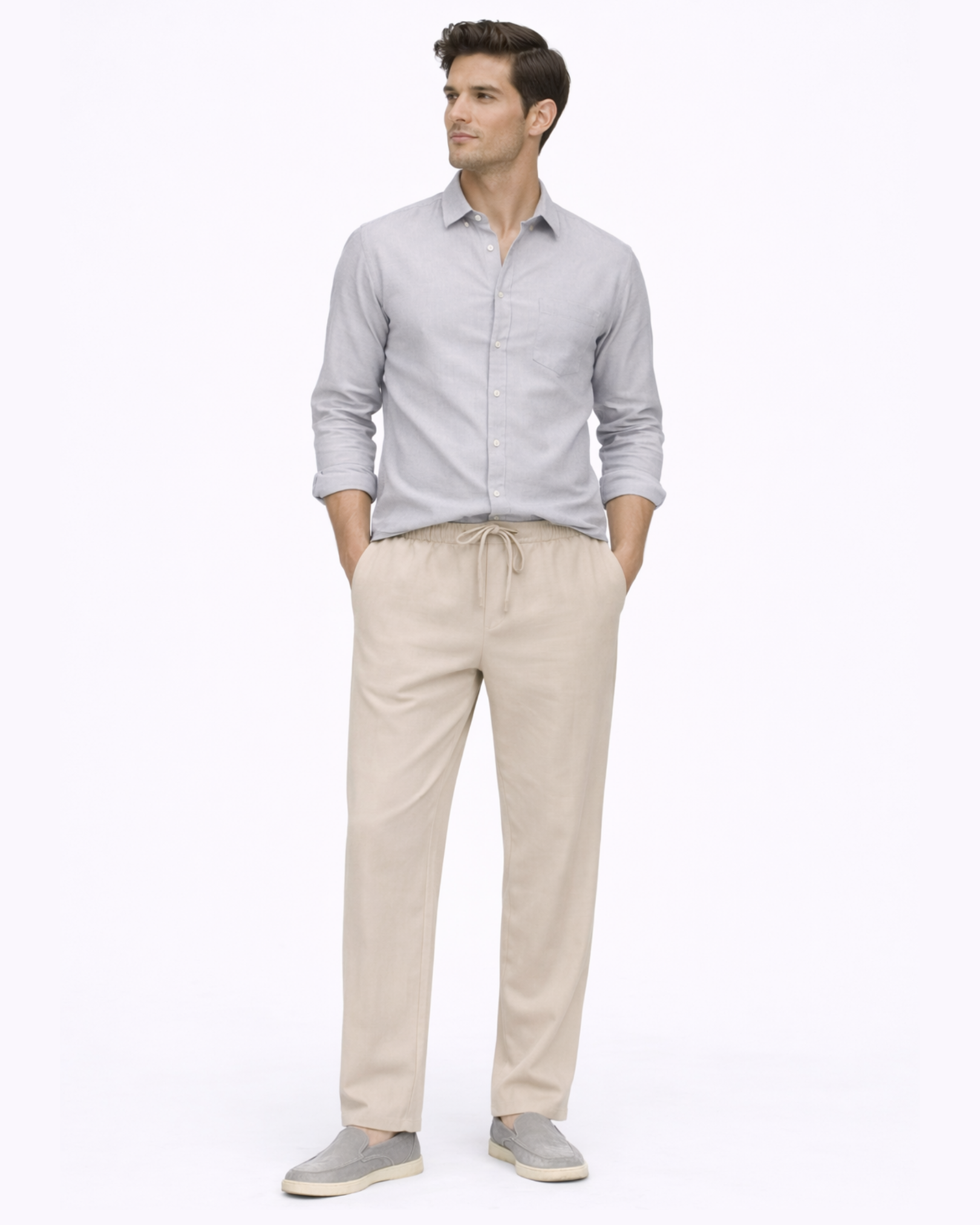 Capri Linen Pants