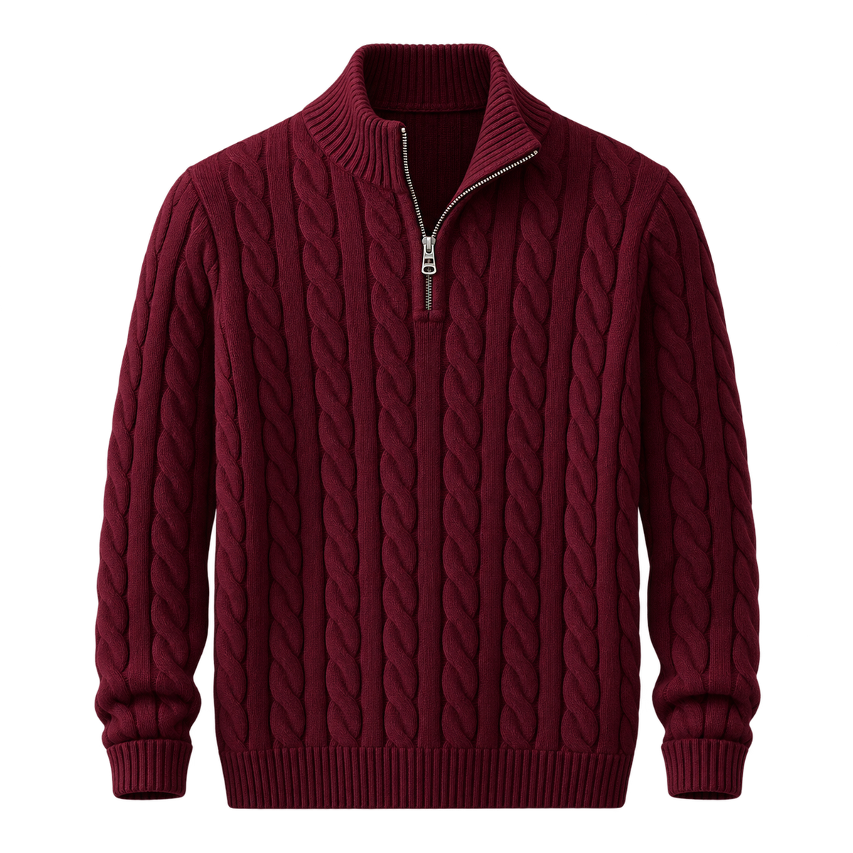 Como Cable Quarter Zip