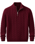 Como Cable Quarter Zip