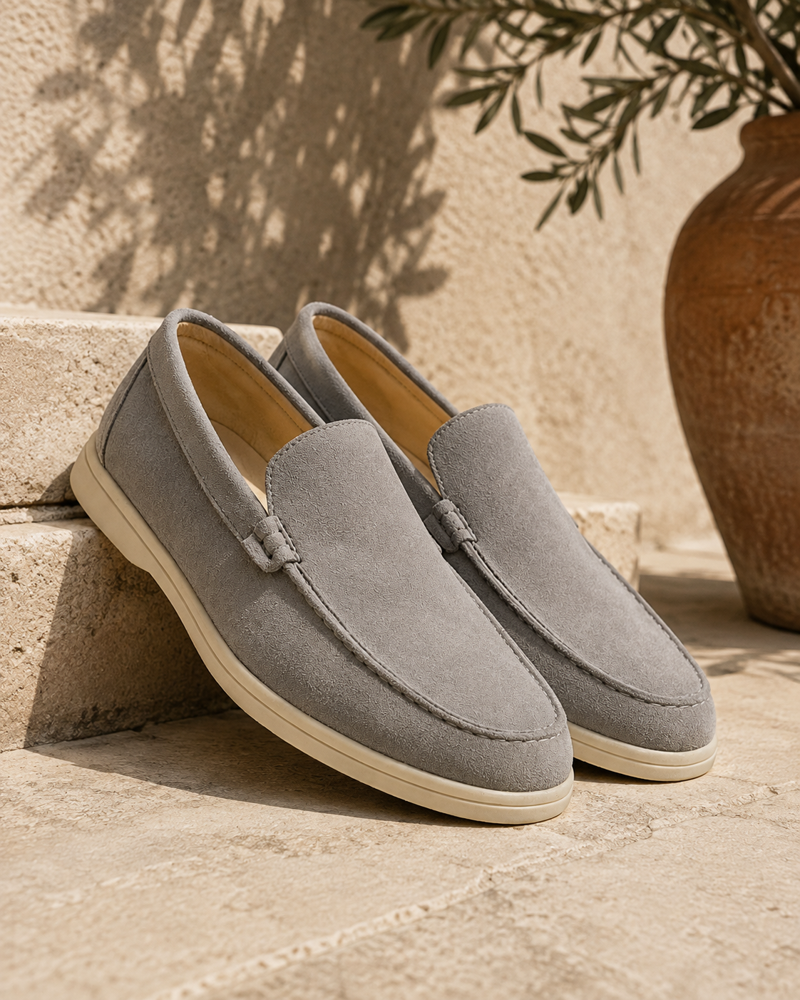 Portofino Suede Loafers