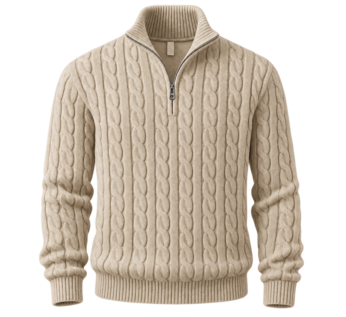 Como Cable Quarter Zip