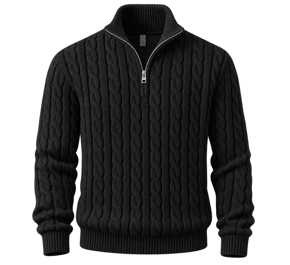 Como Cable Quarter Zip