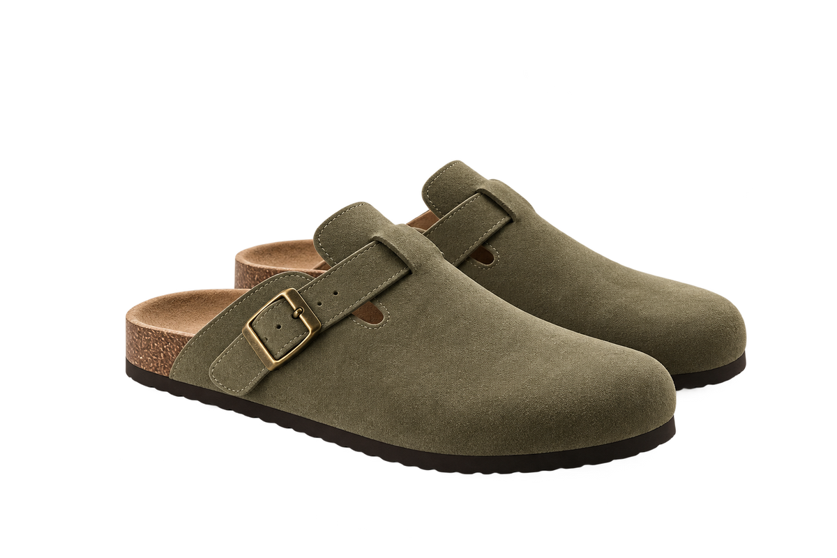 The Ravello Suede Clog
